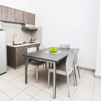 Taylors university common kitchen area